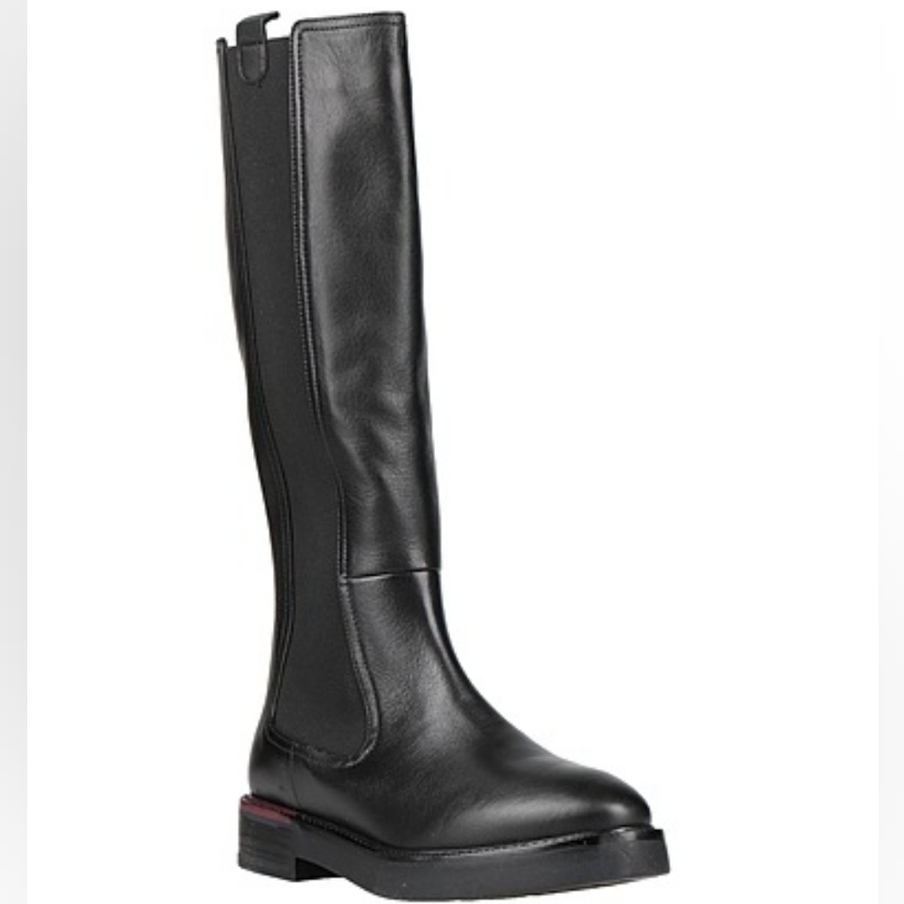 EMANUÉLLE VEE Size 11 41 Worn once Leather Black Boots